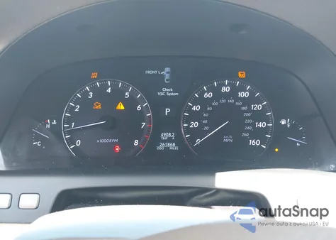 2007 Lexus Ls 460 L z USA, uszkodzony, nr VIN JTHGL46F575002153